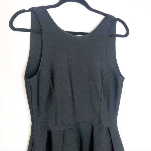 Samsoe & Samsoe | Berry Open Back Skater Dress in Black - Picture 5 of 12